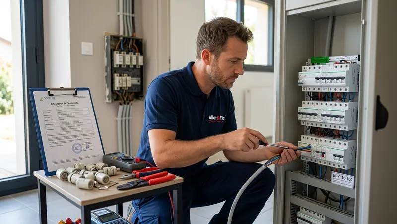 Électricien Albert et Fils — Renovation electrique dans le Val-de-Marne 94 (intervention 24h/24, devis gratuit)