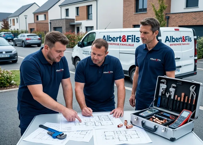 Plombier Albert et Fils — Team albert et fils plombier dans le Val-de-Marne 94 (intervention 24h/24, devis gratuit)