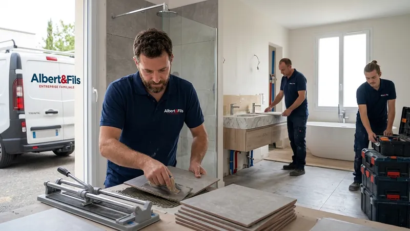 Rénovation Albert et Fils — Salle de bain dans le Val-de-Marne 94 (intervention 24h/24, devis gratuit)