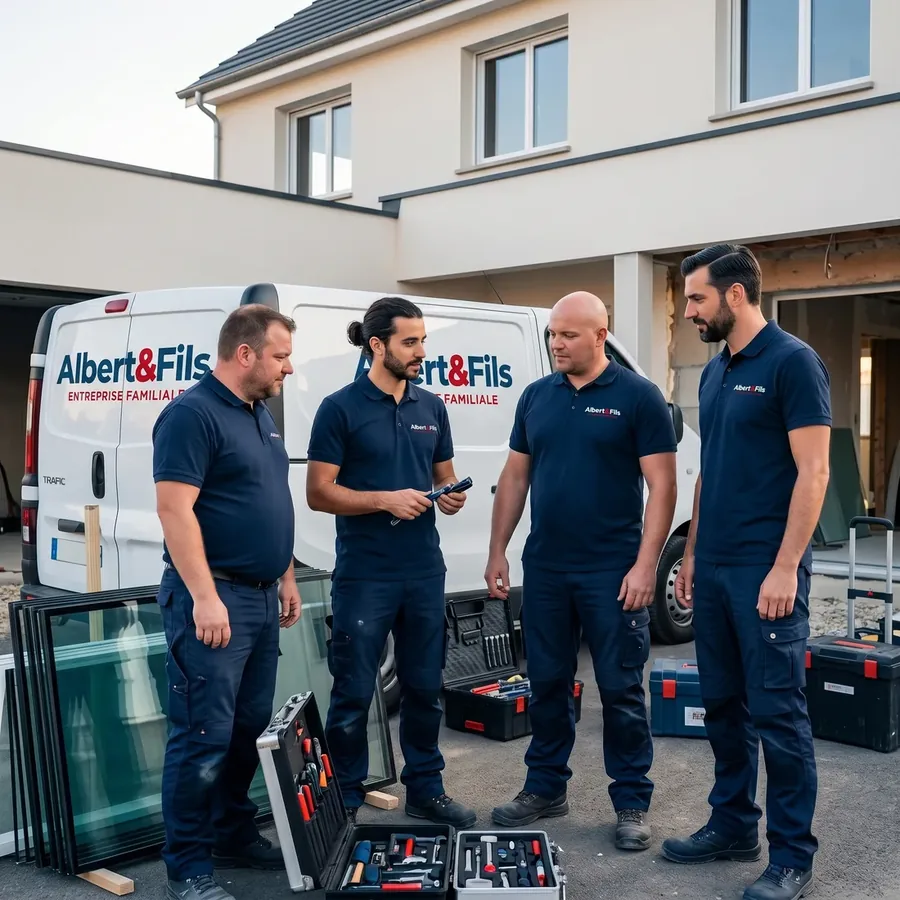 Vitrier Albert et Fils — Equipe de vitrier dans le Val-de-Marne 94 (intervention 24h/24, devis gratuit)